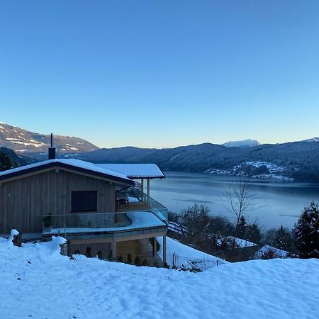 Chalet Seeblick Millstatt Bagian luar foto