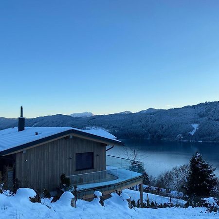 Chalet Seeblick Millstatt Bagian luar foto