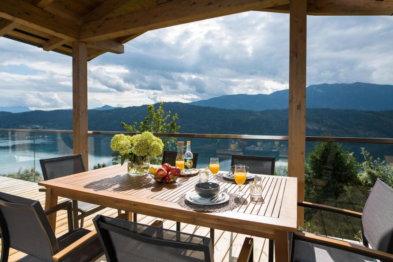 Chalet Seeblick Millstatt Bagian luar foto