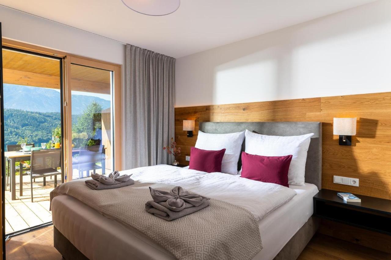 Chalet Seeblick Millstatt Bagian luar foto