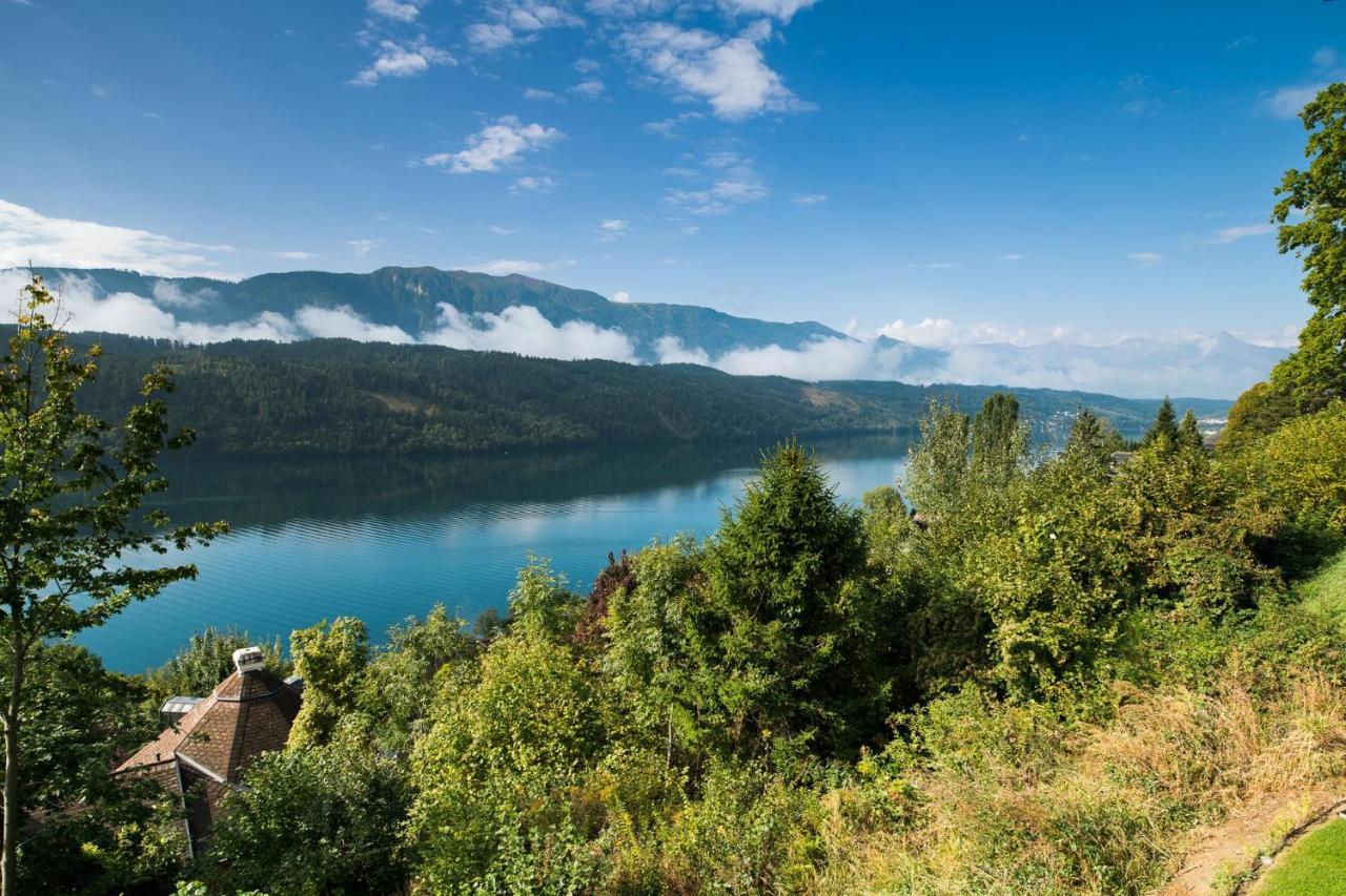 Chalet Seeblick Millstatt Bagian luar foto