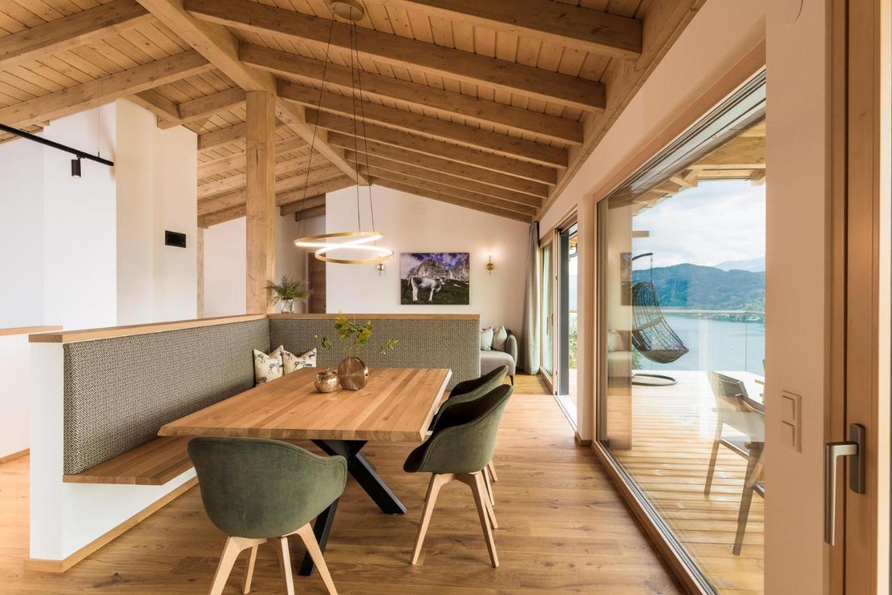 Chalet Seeblick Millstatt Bagian luar foto
