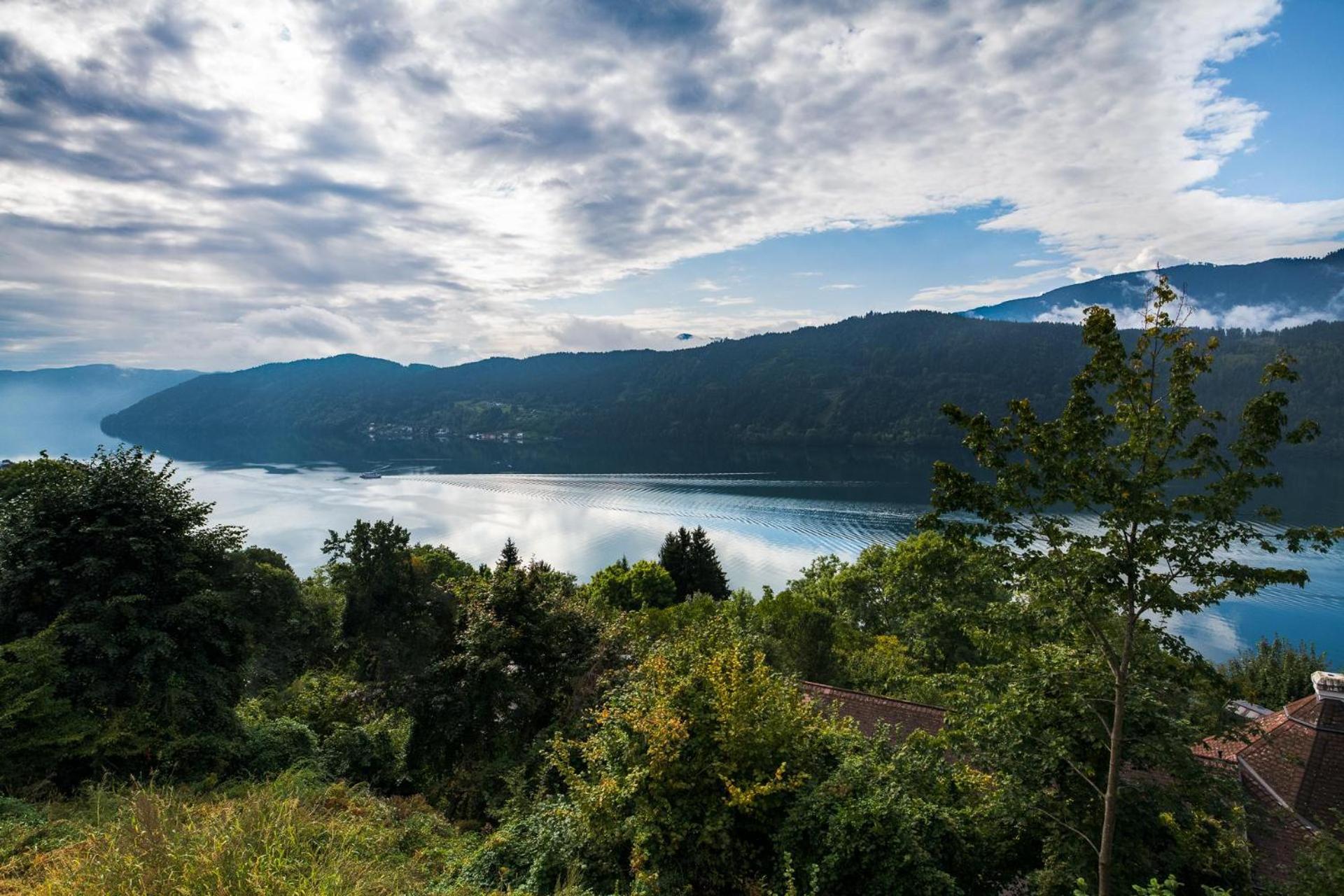 Chalet Seeblick Millstatt Bagian luar foto
