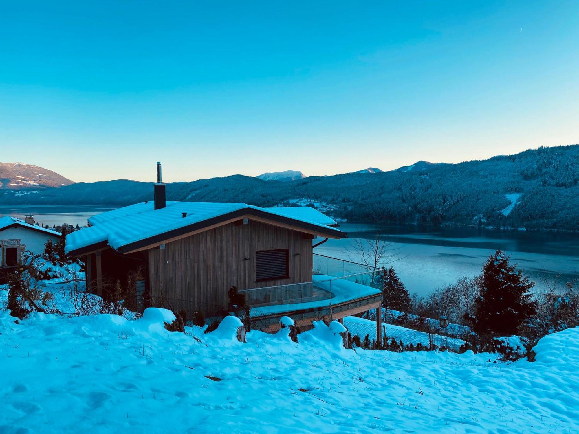 Chalet Seeblick Millstatt Bagian luar foto