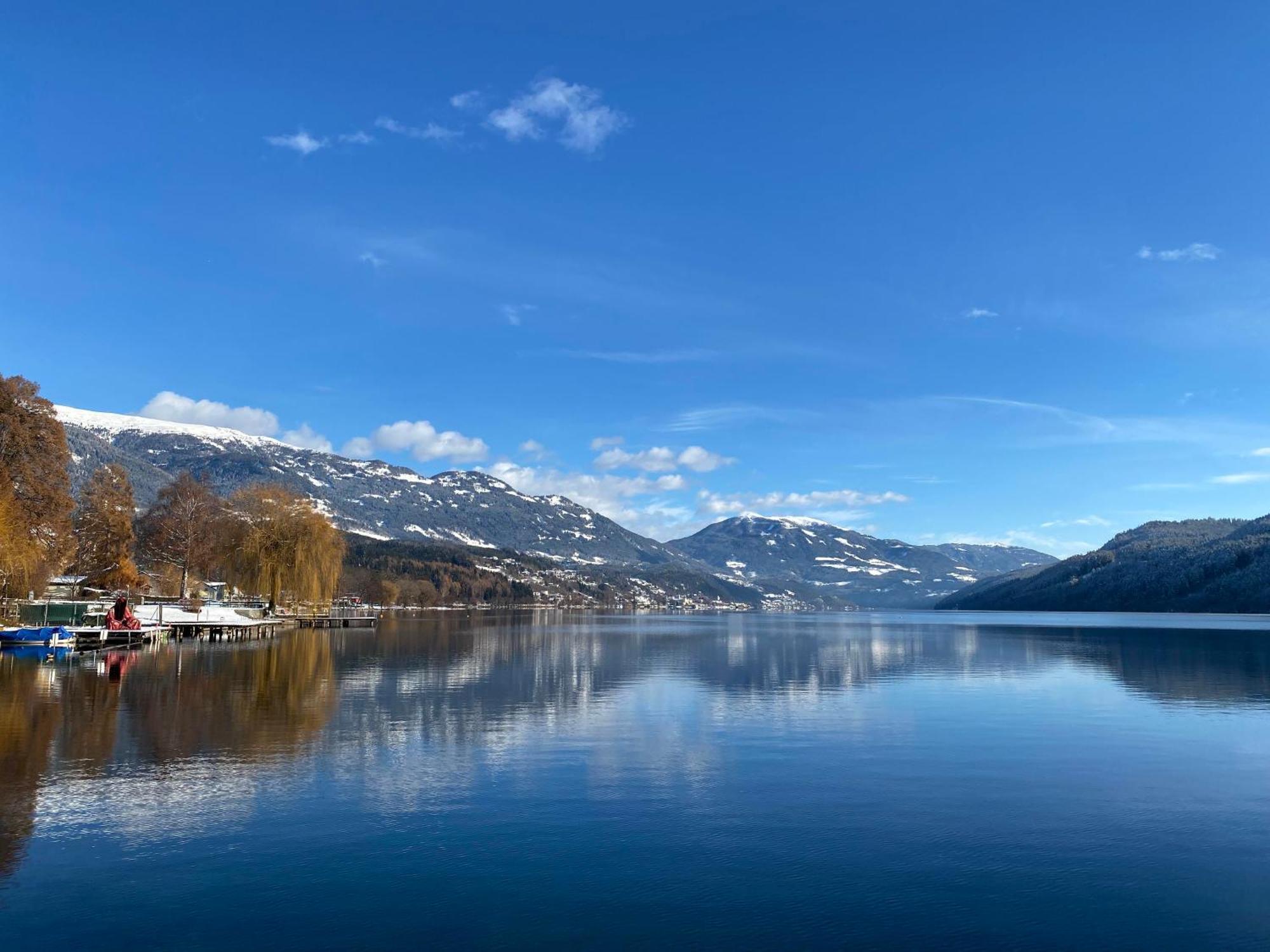 Chalet Seeblick Millstatt Bagian luar foto