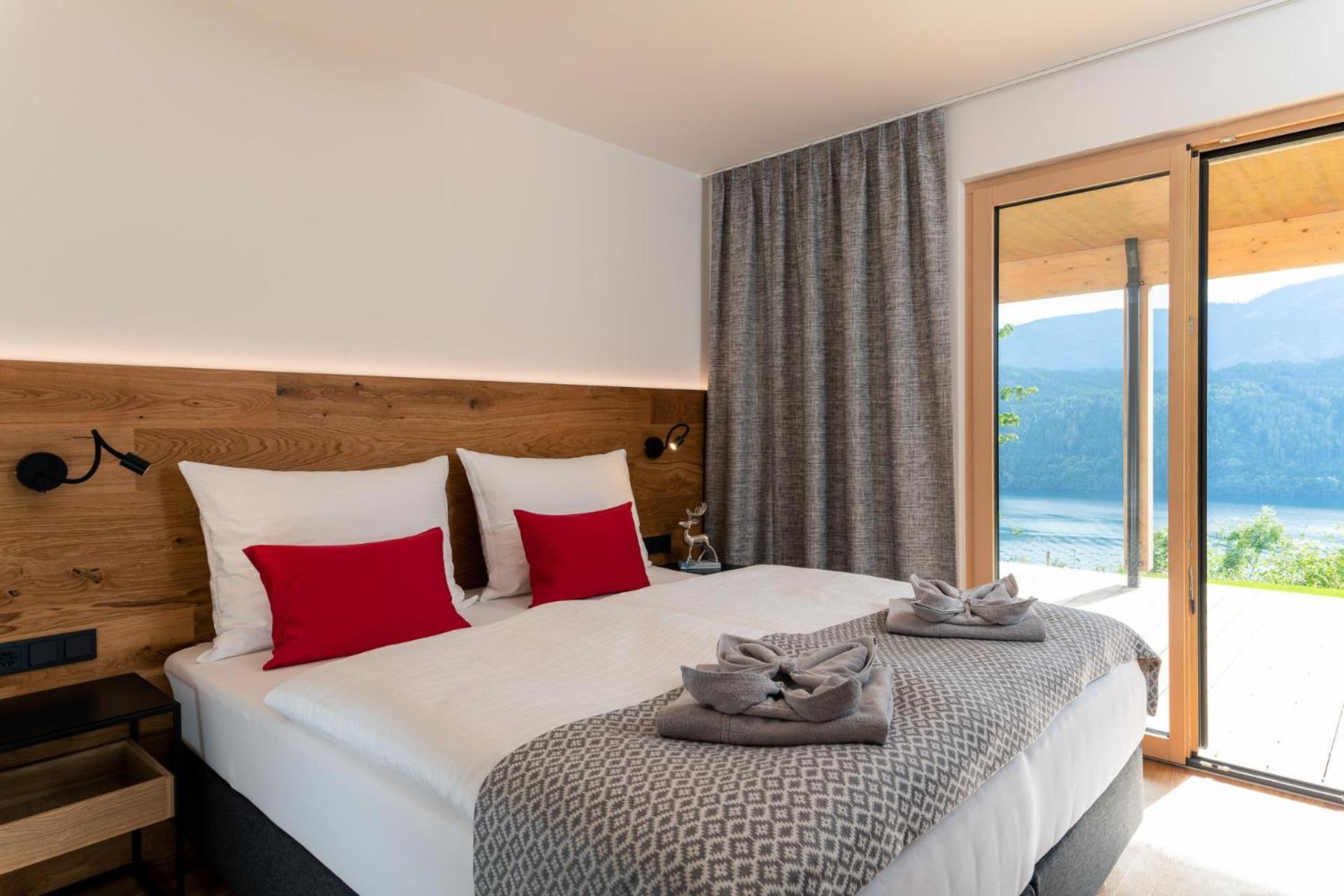 Chalet Seeblick Millstatt Bagian luar foto