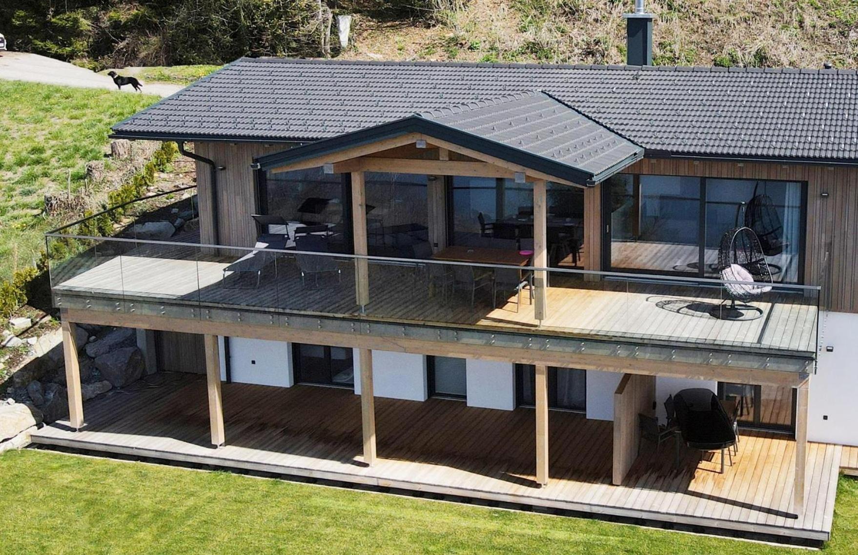 Chalet Seeblick Millstatt Bagian luar foto