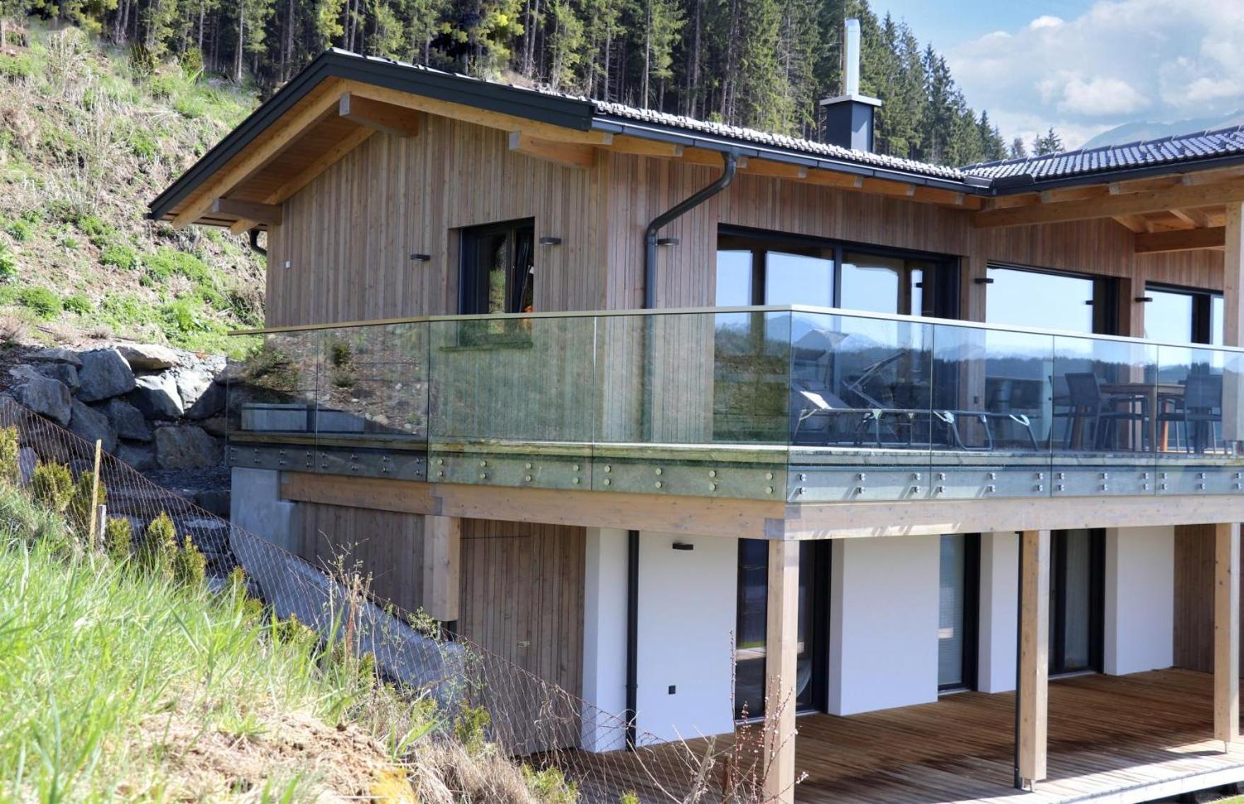 Chalet Seeblick Millstatt Bagian luar foto